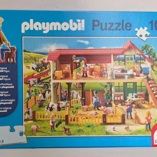 Playmobil 56163 Farm Puzzle by Schmidt