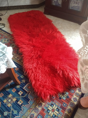 Velentza rug used 180x70 cm red