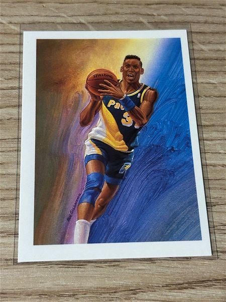  karta Reggie Miller Indiana Pacers NBA Hoops 1990