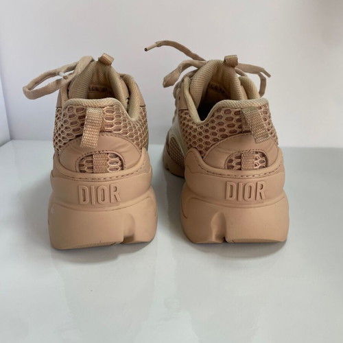 Christian Dior D-Connect sneakers used, size 37.5, beige