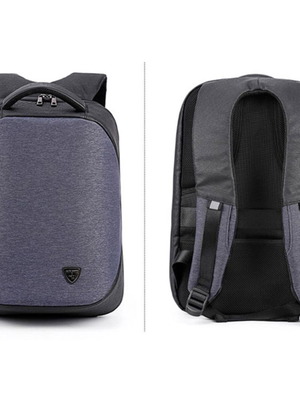 Arctic Hunter Backpack with Waterproof Laptop Compartment 15.6" Like New Black Grey