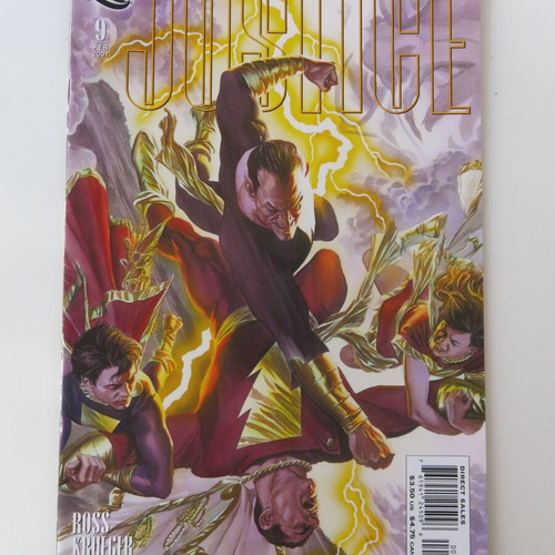 Justice complete set #01-12 near mint, Alex Ross art, English