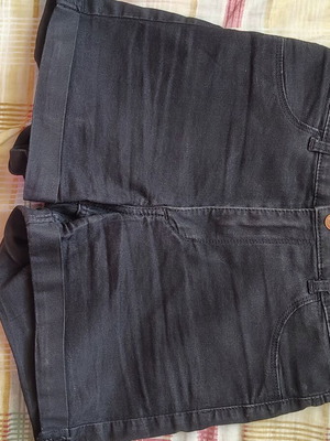 H&M black shorts for girls, size 158 cm, age 13-14