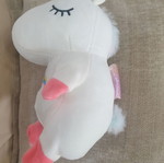 Plush unicorn like new, box only