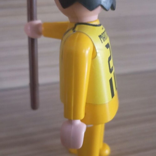 Playmobil AEK fan figure with team flag, like new