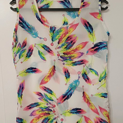 Lightweight blouse new, sizes XS-S and S-M, multicolor