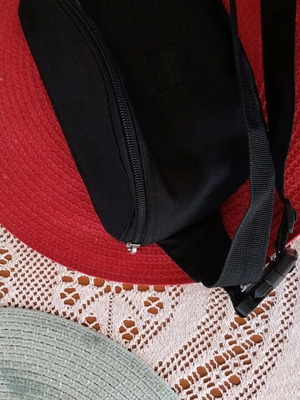 Black waist bag new About You