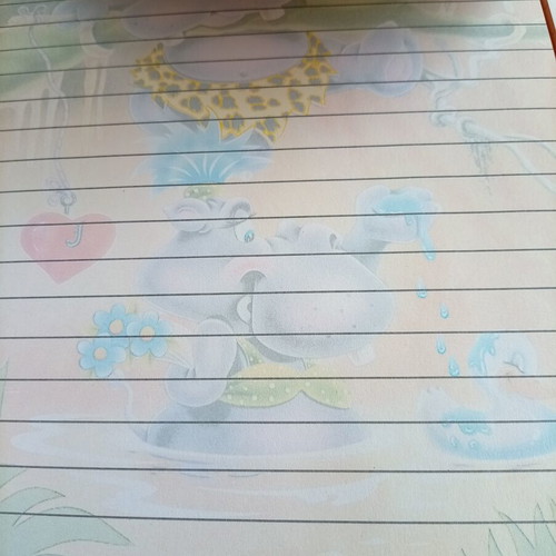 Delco vintage letter writing pads set of 3, 1980s-90s