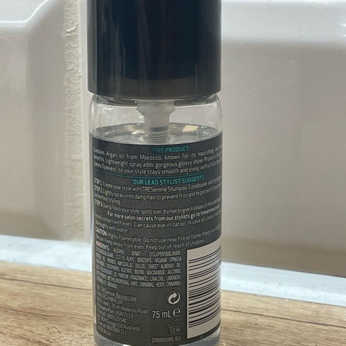 TRESemmé Argan Oil from Morocco hair oil used for shine and smooth finish