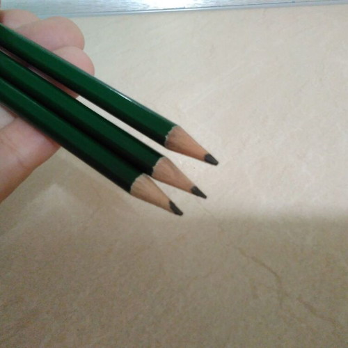 Panathinaikos 100 Years Wooden Pencils with Eraser, set of 3, 2008
