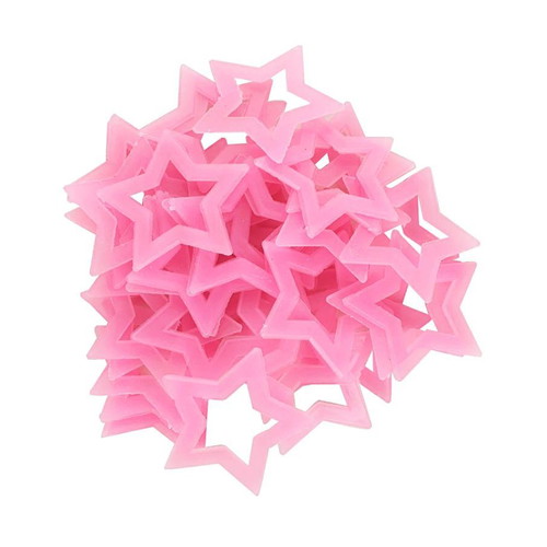 Glowing Stars Pink Pack of 40