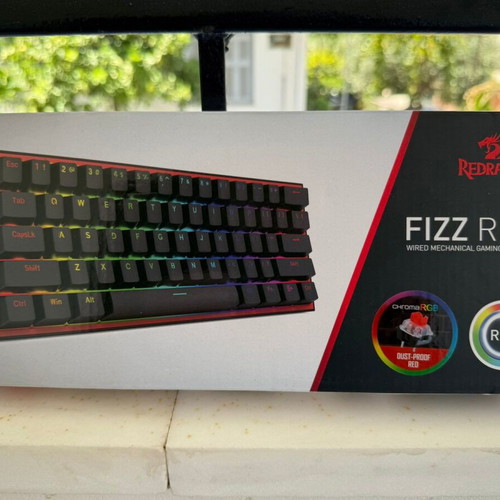 Redragon K617 FIZZ Gaming Mechanical Keyboard 60% new