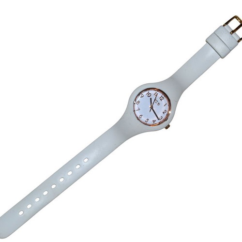 Ice-Watch women's white silicone wristwatch used
