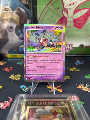 Pokemon card Mr Mime holographic 151 mint/nm condition
