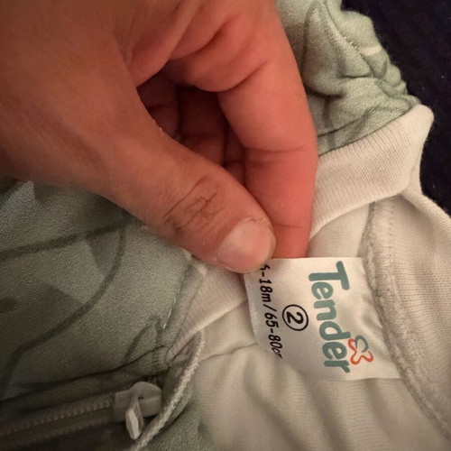 Baby sleeping bag like new, 100% cotton, Greek made