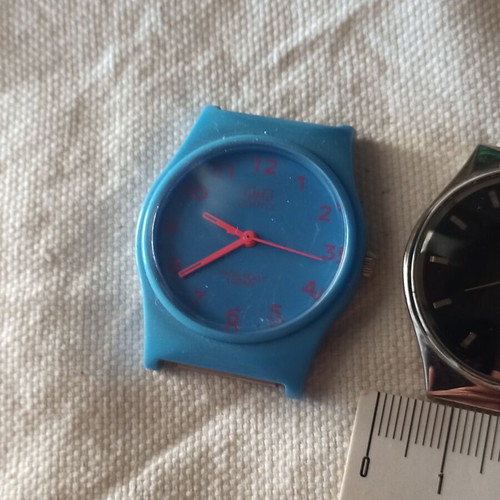 Watches Q&Q and Daniel Klein like new, set of 2, no straps