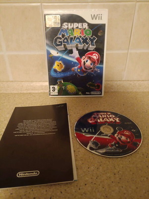 Super Mario Galaxy Nintendo Wii παιχνίδι μεταχειρισμένο