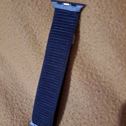 Apple Watch Strap 44mm - 49mm Alpine Loop Type Blue Two-Tone New
