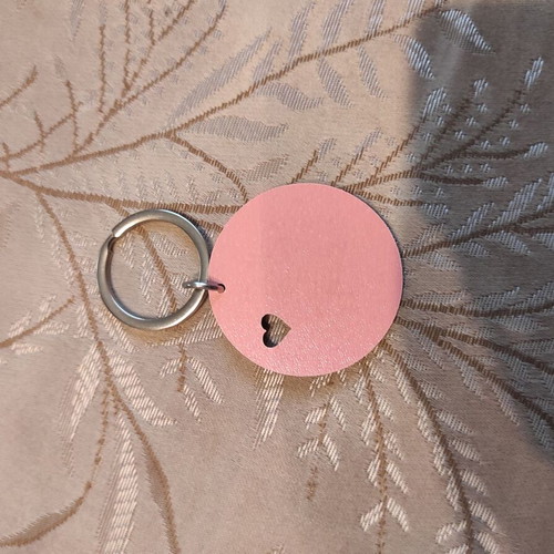 Myrto Pink Wooden Key Holder new