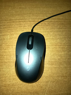 Everest SM-258 USB mouse used, optical, black