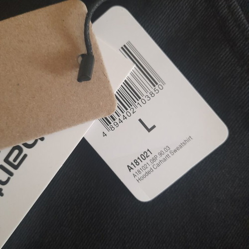 Carhartt Wip short canvas work in progress, black, size L