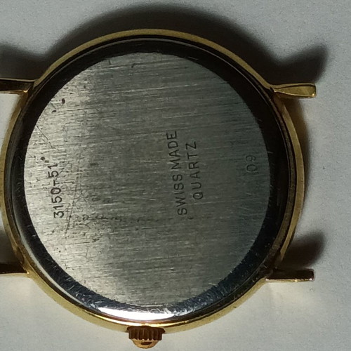 Favre Leuba quartz watch case men's like new