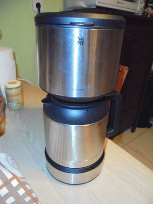 WMF Καφετιέρα Thermo Aroma 8 φλυτζάνια Stelio σαν καινούργια, ανοξείδωτη κανάτα