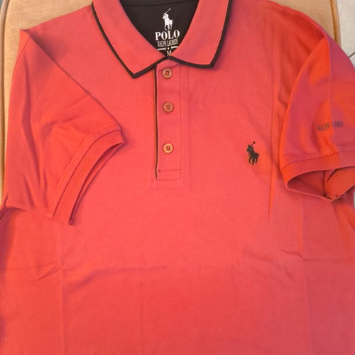 Polo NoM short-sleeve shirt new, red, size M