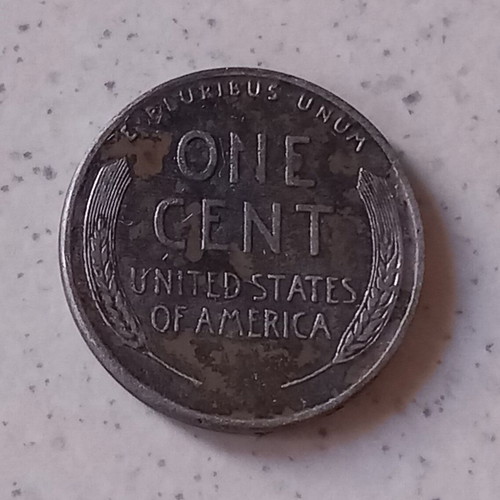 1943 Steel Penny coin used