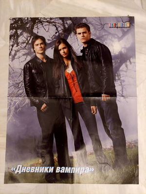 VAMPIRE DIARIES & TOKIO HOTEL αφίσα σαν καινούργια, μέγεθος 53x41