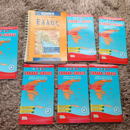 Odorama Maps Set New, All Together