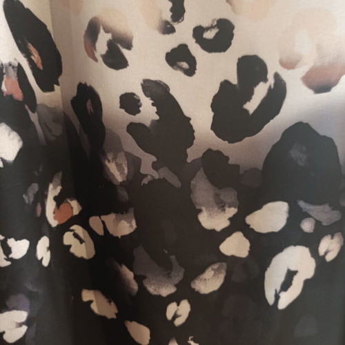 Dina blouse butterfly style black and beige like new, XXL