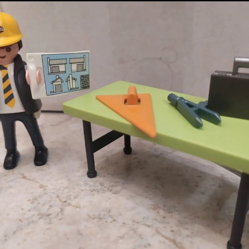 Playmobil 5294 Civil Engineer Architect with Box used