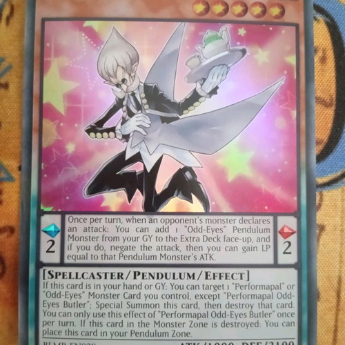 Perfomapal Odd-Eyes Butler κάρτα Yu-Gi-Oh! μεταχειρισμένη Ultra Rare
