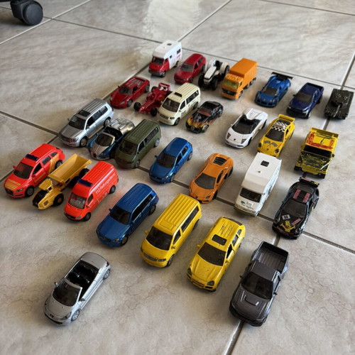 Siku toy cars pack of 29, 1:64 scale
