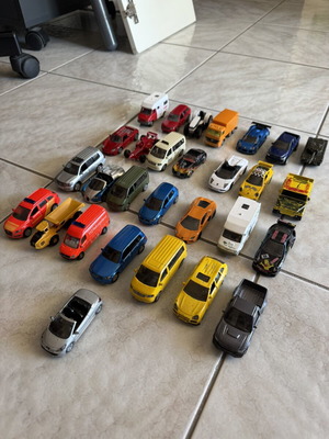 Siku toy cars pack of 29, 1:64 scale