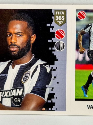 Panini FIFA 365 Fernando Varela sticker mint condition