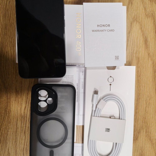 Honor 400 5G Dual SIM smartphone like new, 8GB RAM 512GB storage, Midnight Black