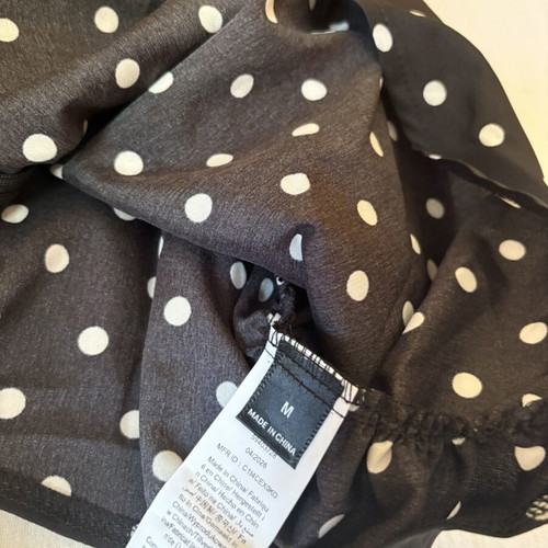 Shein women's blouse new, size M, black and white