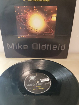Mike Oldfield Let There Be Light vinyl used, electronic