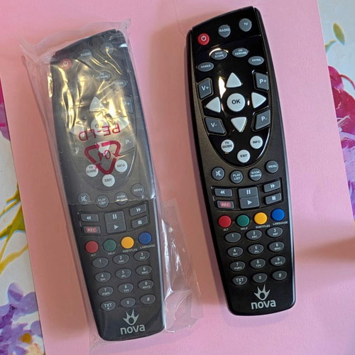 NOVA Remote Controls for Novabox HD PVR 865 New, Set of 2