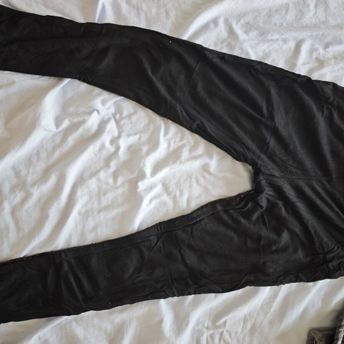 Chief children's leggings with sequins used, black, size XS