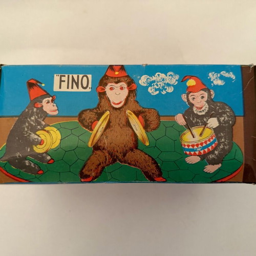 Fino wind-up toy like new, monkey 1950-1960
