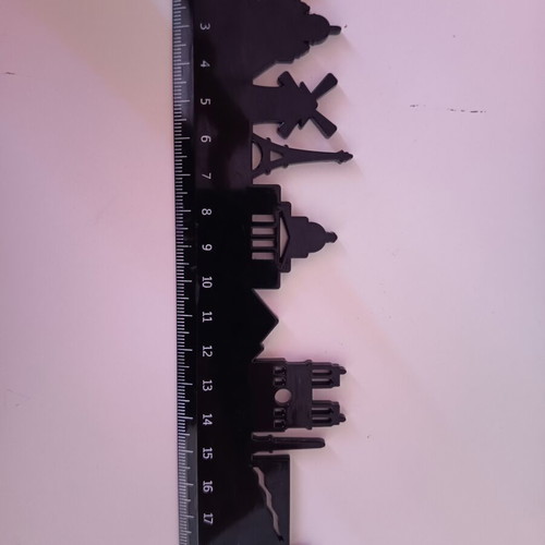 Legami Follow The Skyline Paris 20 cm ruler like new