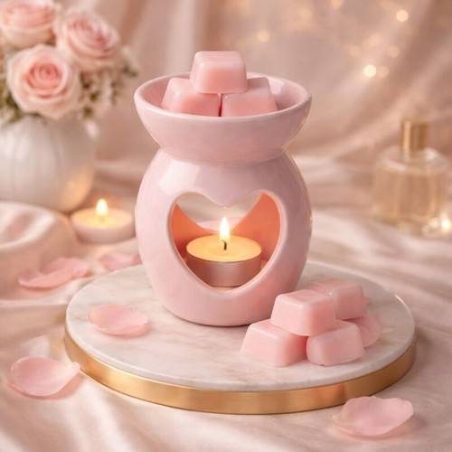Ceramic Melt the moments aroma diffuser new with romantic heart design