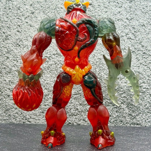 Gormiti Lavion Exclusive Action Figure used, rare transparent Italian edition