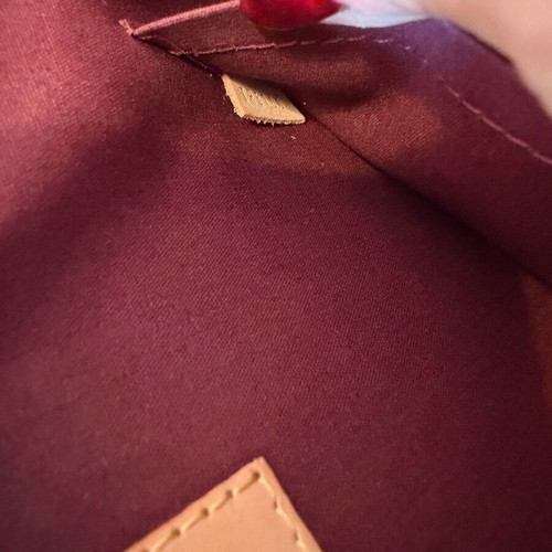 Louis Vuitton Vernis Sherwood Bordeaux handbag like new