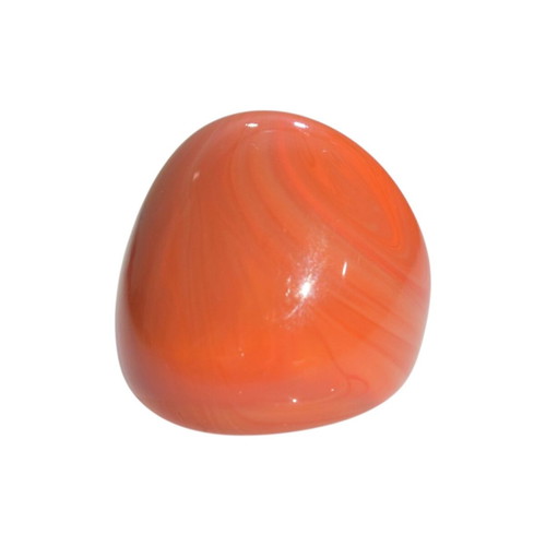 Folli Follie Orange Resin Ring Like New with Murano Style