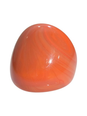 Folli Follie Orange Resin Ring Like New with Murano Style