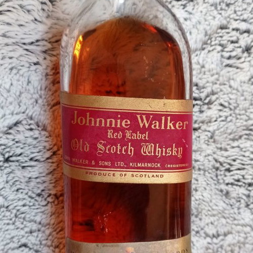 Johnnie Walker Red Label old bottling 1950s–60s new